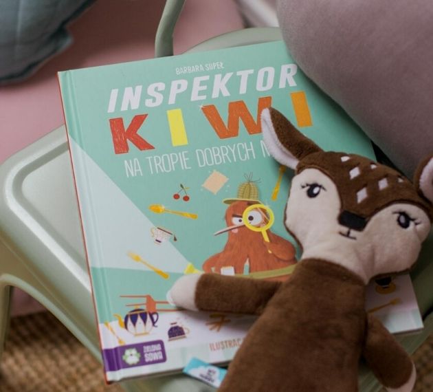 książka o dobrych manierach Inspektor Kiwi na tropie dobrych manier