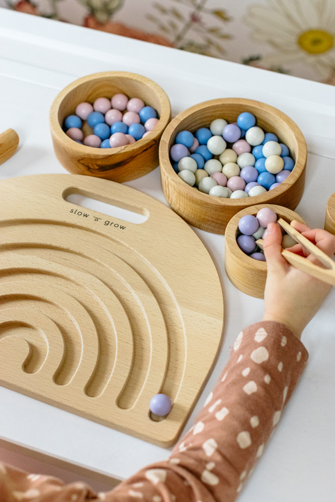 zabawki w duchu Montessori