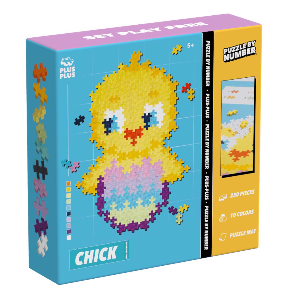 kreatywne klocki Plus Plus dla dzieci 3–6 lat