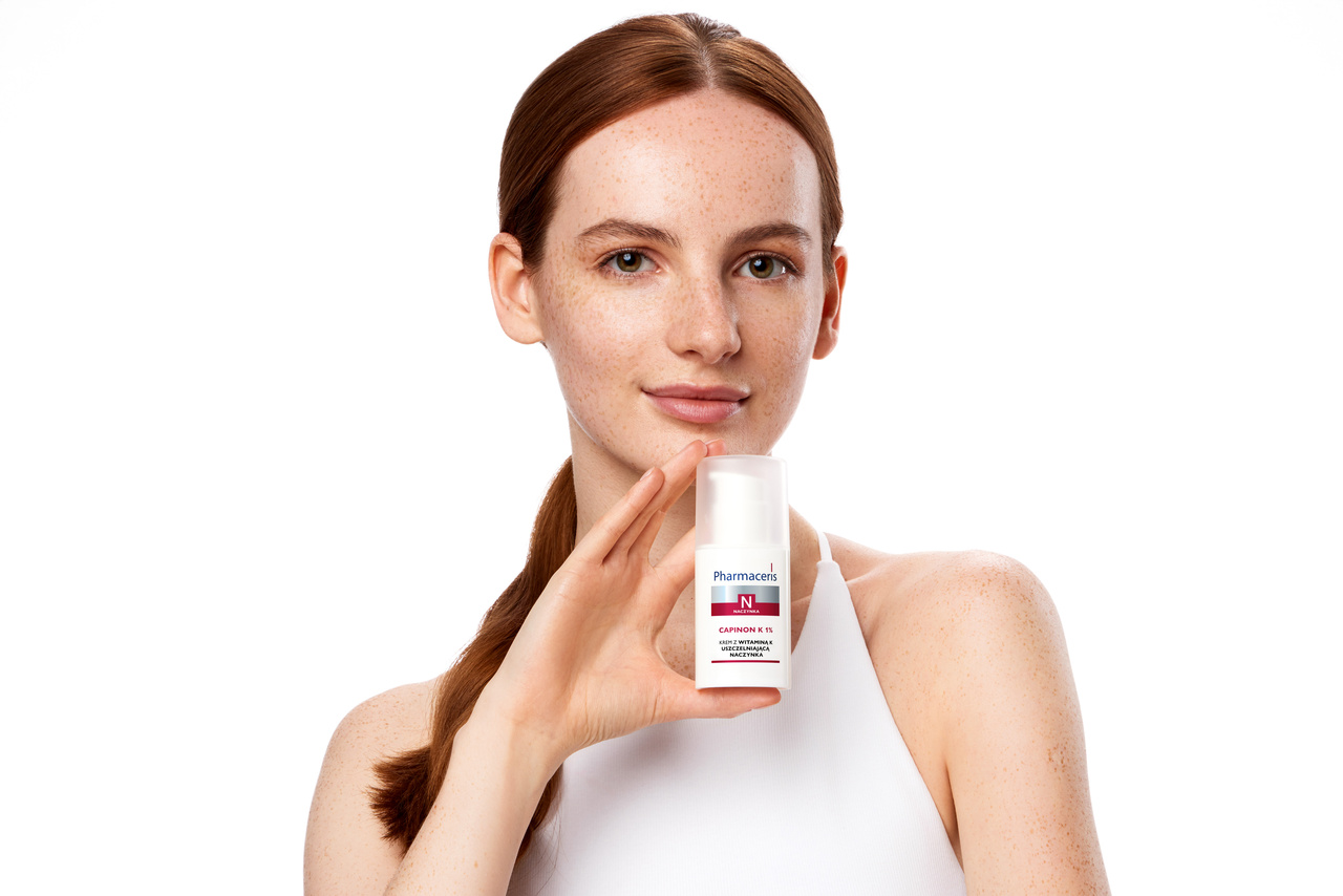 Krem z witaminą K Pharmaceris N CAPINON K 1% do skóry naczynkowej i wrażliwej po zimie