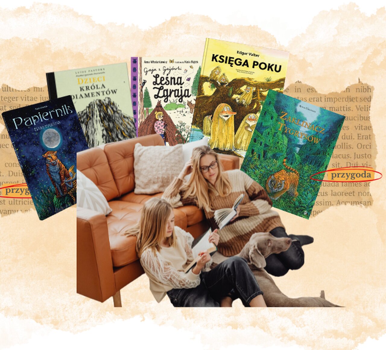 książki dla dzieci na wieczór