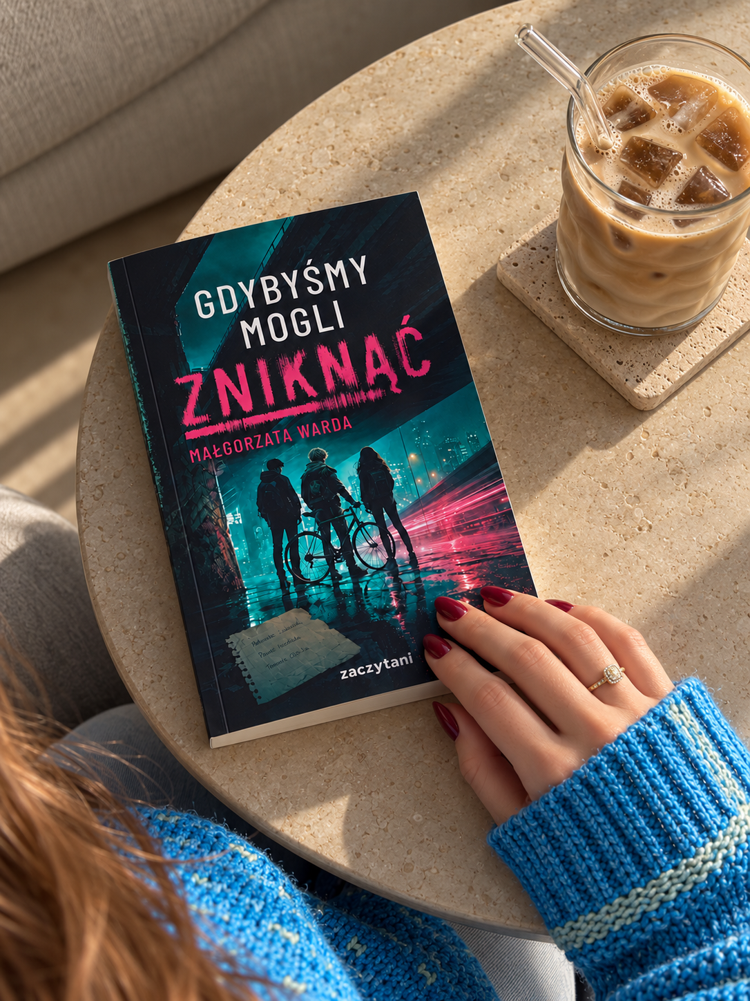 gdybyśmy mogli zniknąć książka dla nastolatków Małgorzaty Warda